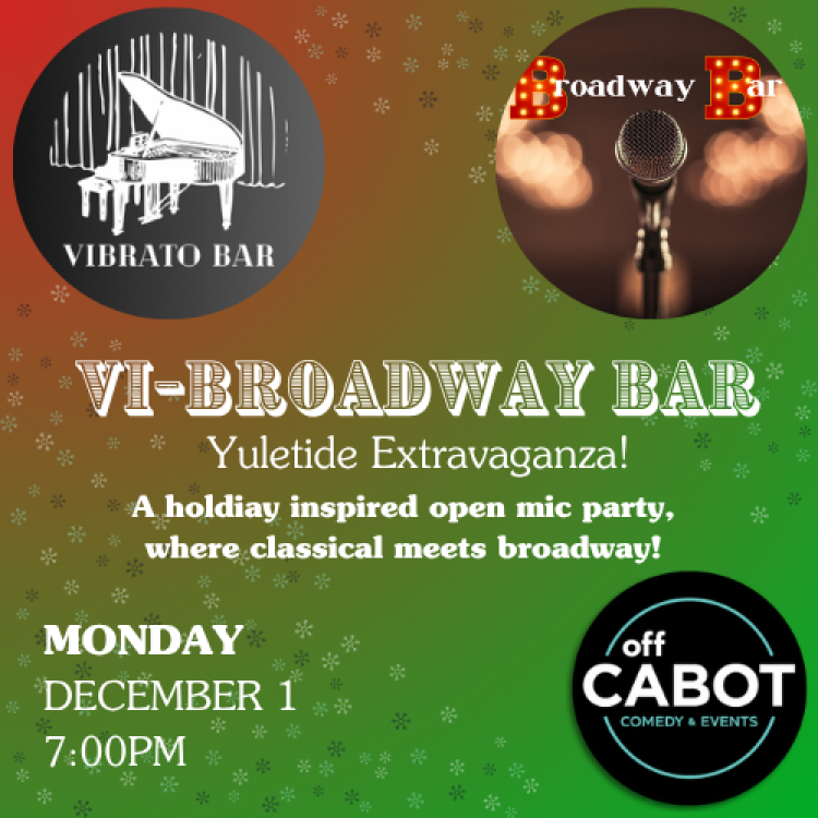 The Vi-Broadway Bar Yuletide Extravaganza - Holiday Karaoke!